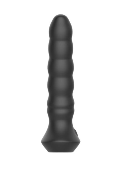 Черный перезаряжаемый мультискоростной вибратор №02 Undulating vibrator - 19 см. Черный перезаряжаемый мультискоростной вибратор №02 Undulating vibrator - 19 см.