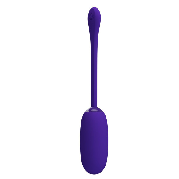 Фиолетовое перезаряжаемое виброяйцо Julius Фиолетовое перезаряжаемое виброяйцо Julius