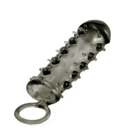 Дымчатая стимулирующая насадка с закрытой головкой SAMURAI PENIS SLEEVE BLACK - 14,5 см. Дымчатая стимулирующая насадка с закрытой головкой SAMURAI PENIS SLEEVE BLACK - 14,5 см.