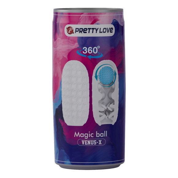 Мастурбатор с шариком внутри Magic ball Мастурбатор с шариком внутри Magic ball