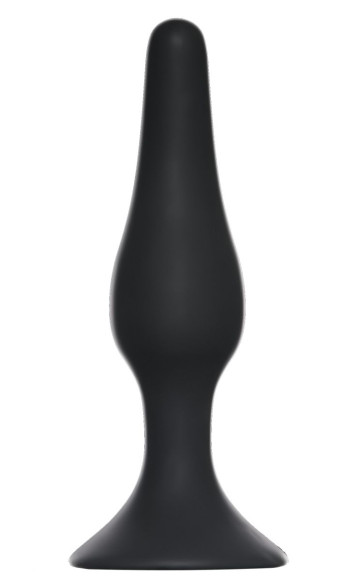 Чёрная анальная пробка Slim Anal Plug XL - 15,5 см. Чёрная анальная пробка Slim Anal Plug XL - 15,5 см.