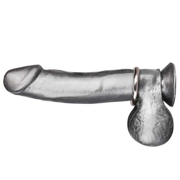 Стальное эрекционное кольцо STEEL COCK RING - 4.5 см. Стальное эрекционное кольцо STEEL COCK RING - 4.5 см.