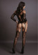 Стильный боди-комбинезон Criss Cross Neck Bodystocking Стильный боди-комбинезон Criss Cross Neck Bodystocking