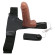 Страпон на трусиках с вибрацией Ultra Passionate Harness - 16 см.