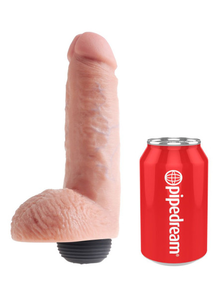 Реалистичный фаллоимитатор с эффектом семяизвержения Squirting Cock with Balls - 20,3 см. Реалистичный фаллоимитатор с эффектом семяизвержения Squirting Cock with Balls - 20,3 см.