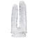 Прозрачный анально-вагинальный фаллоимитатор на присоске Imperium Jelly Dildo - 18 см. Прозрачный анально-вагинальный фаллоимитатор на присоске Imperium Jelly Dildo - 18 см.