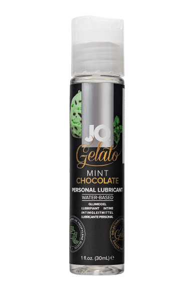 Лубрикант с ароматом мятного шоколада JO GELATO MINT CHOCOLATE - 30 мл. Лубрикант с ароматом мятного шоколада JO GELATO MINT CHOCOLATE - 30 мл.