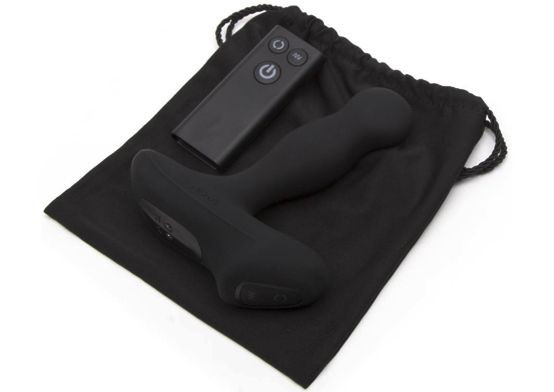 Чёрный перезаряжаемый массажёр предстательной железы NEXUS Revo Slim Чёрный перезаряжаемый массажёр предстательной железы NEXUS Revo Slim