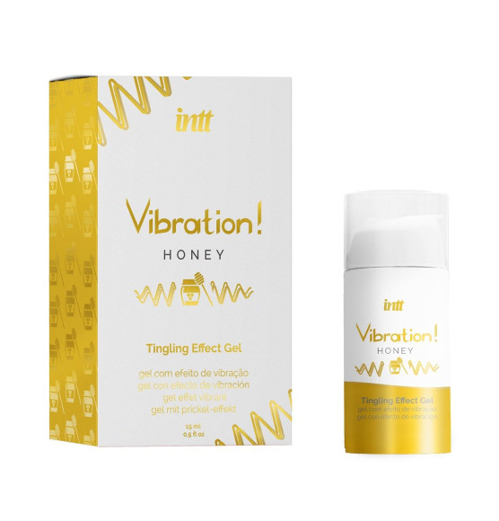 Жидкий вибратор Vibration Honey - 15 мл. Жидкий вибратор Vibration Honey - 15 мл.