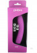 Фиолетовый вибромассажер Zizo Innie Vibe - 18 см.