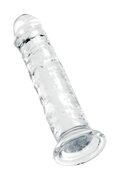 Прозрачный фаллоимитатор Chard - 18 см. Прозрачный фаллоимитатор Chard - 18 см.