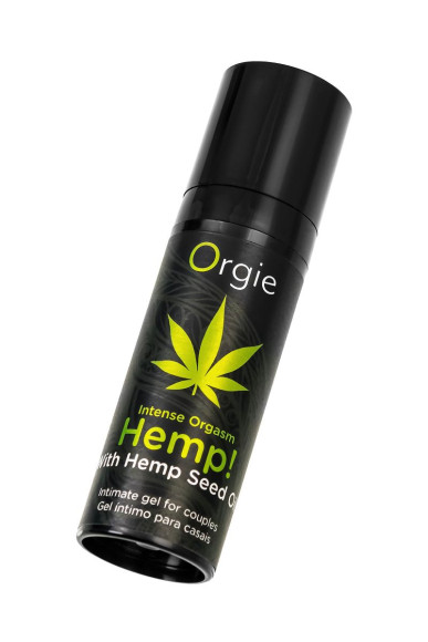 Возбуждающий интимный гель для пар Orgie Hemp Intense Orgasm - 15 мл. Возбуждающий интимный гель для пар Orgie Hemp Intense Orgasm - 15 мл.