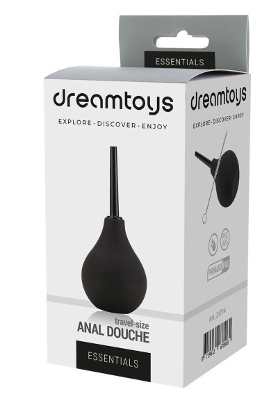 Черный анальный душ Travel Size Anal Douche Черный анальный душ Travel Size Anal Douche