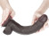 Коричневый фаллоимитатор Sliding-Skin Dong 9.5 - 24 см. Коричневый фаллоимитатор Sliding-Skin Dong 9.5 - 24 см.