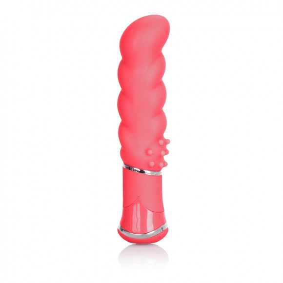 Розовый вибромассажер Power Play Power G - 11,5 см. Розовый вибромассажер Power Play Power G - 11,5 см.