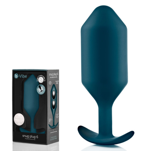 Бирюзовая пробка для ношения Snug Plug 6 - 18,5 см. Бирюзовая пробка для ношения Snug Plug 6 - 18,5 см.
