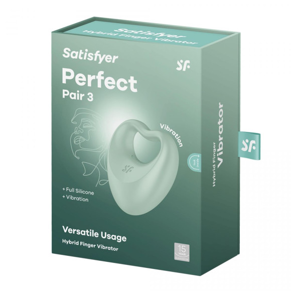 Зеленое эрекционное кольцо Satisfyer Perfect Pair 3 Зеленое эрекционное кольцо Satisfyer Perfect Pair 3