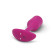 Розовая пробка для ношения с вибрацией Snug Plug 2 - 11,4 см. Розовая пробка для ношения с вибрацией Snug Plug 2 - 11,4 см.