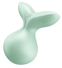 Зеленый клиторальный стимулятор Viva la Vulva 3 Зеленый клиторальный стимулятор Viva la Vulva 3