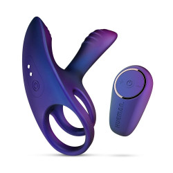 Фиолетовое эрекционное виброкольцо с клиторальной подушечкой Infinity Ignite Фиолетовое эрекционное виброкольцо с клиторальной подушечкой Infinity Ignite