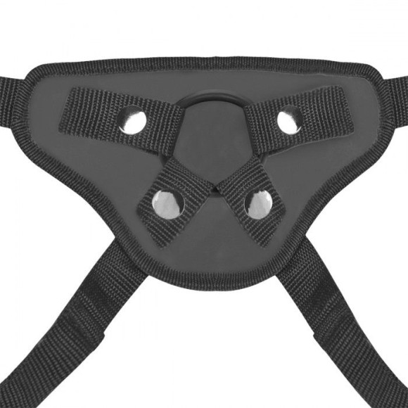 Страпон унисекс Beginners Strap-On с 2 насадками - 15 и 13 см. Страпон унисекс Beginners Strap-On с 2 насадками - 15 и 13 см.