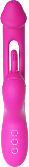 Розовый вибратор-кролик G Spot Ultra - 26,5 см. Розовый вибратор-кролик G Spot Ultra - 26,5 см.