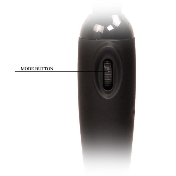 Черный вибромассажер с мощной вибрацией Power Wand
