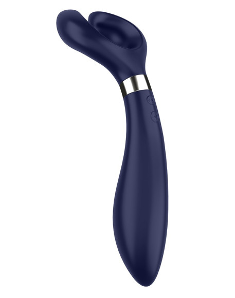Синий вибромассажер для пар Satisfyer Endless Fun Синий вибромассажер для пар Satisfyer Endless Fun