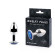Анальное украшение SILVER PLUG SMALL с синим кристаллом - 7,2 см. Анальное украшение SILVER PLUG SMALL с синим кристаллом - 7,2 см.