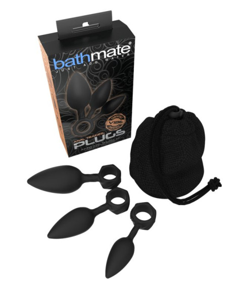 Набор анальных плагов Bathmate Anal Training Plugs Набор анальных плагов Bathmate Anal Training Plugs