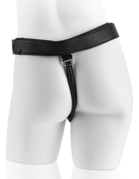Страпон на виниловых трусиках Strap-on Harness Cock - 17,8 см. Страпон на виниловых трусиках Strap-on Harness Cock - 17,8 см.