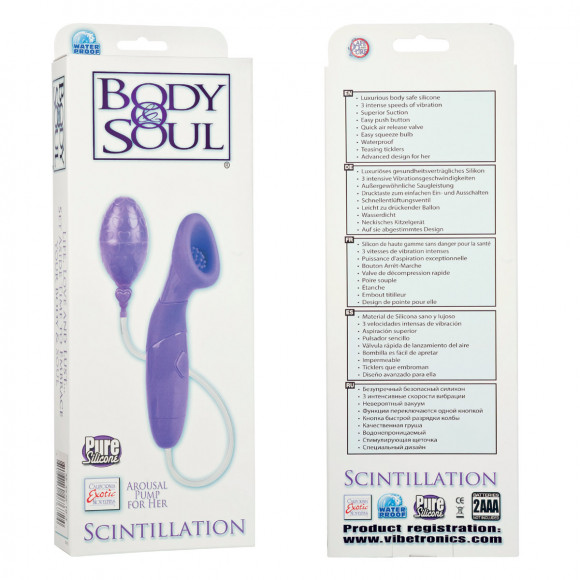 Клиторальный стимулятор BODY&SOUL SCINTILLATION