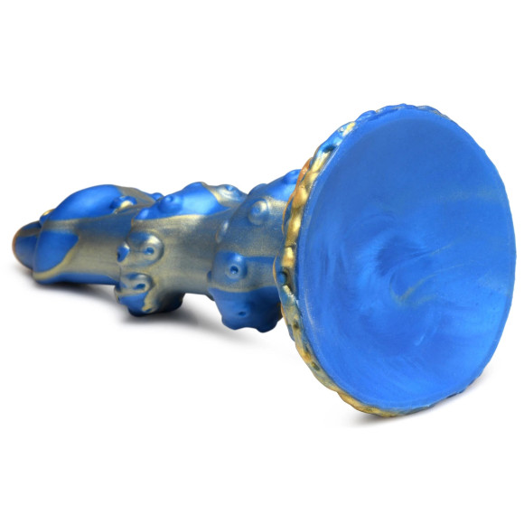 Голубой фантазийный фаллоимитатор Lord Kraken Tentacled Silicone Dildo - 21 см. Голубой фантазийный фаллоимитатор Lord Kraken Tentacled Silicone Dildo - 21 см.