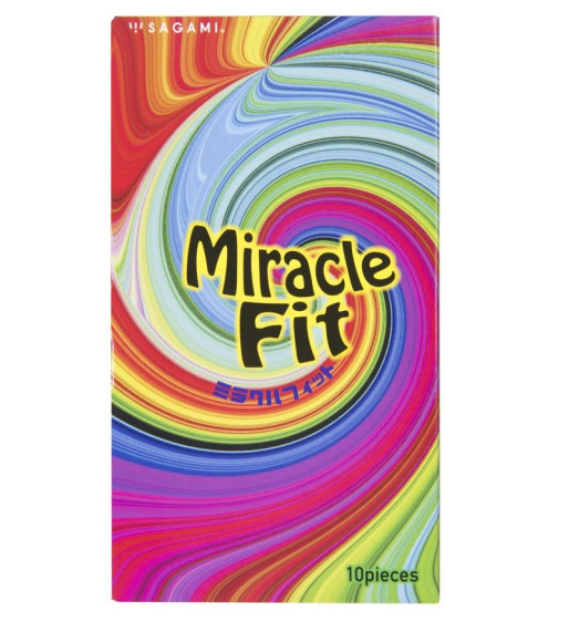 Презервативы Sagami Miracle Fit - 10 шт. Презервативы Sagami Miracle Fit - 10 шт.