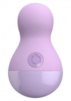 Сиреневый вибростимулятор COCO BODY - 9 см. Сиреневый вибростимулятор COCO BODY - 9 см.
