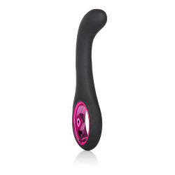 Чёрный стимулятор G-точки Coco licious Rechargeable Wand - 21,5 см.