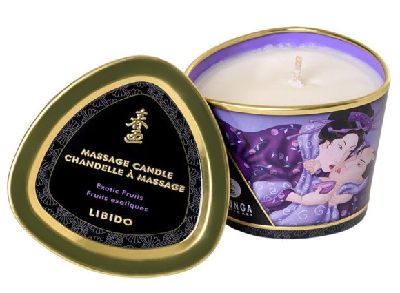 Массажная свеча Exotic Fruits с ароматом экзотических фруктов - 170 мл. Массажная свеча Exotic Fruits с ароматом экзотических фруктов - 170 мл.