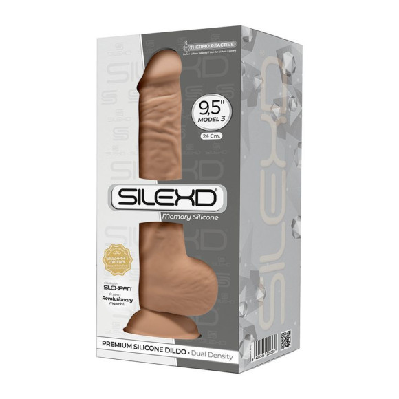 Карамельный фаллоимитатор SILEXD Model 3 9.5’’ - 24 см. Карамельный фаллоимитатор SILEXD Model 3 9.5’’ - 24 см.