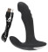 Черный вибромассажер простаты с функцией римминга Plug with Perineum Stimulator - 16,6 см. Черный вибромассажер простаты с функцией римминга Plug with Perineum Stimulator - 16,6 см.