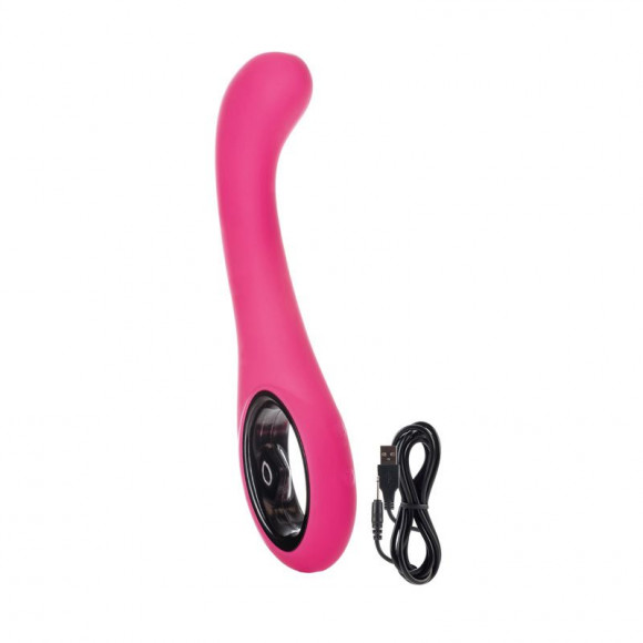 Розовый стимулятор G-точки Coco licious Rechargeable Wand - 21,5 см. Розовый стимулятор G-точки Coco licious Rechargeable Wand - 21,5 см.