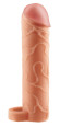 Телесная насадка с кольцом Perfect 1 Extension with Ball Strap - 17 см. Телесная насадка с кольцом Perfect 1 Extension with Ball Strap - 17 см.