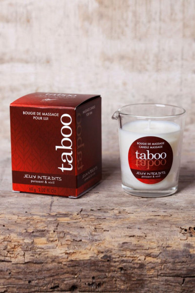 Массажное аромамасло с афродизиаками для мужчин RUF Taboo Jeux interdits - 60 гр. Массажное аромамасло с афродизиаками для мужчин RUF Taboo Jeux interdits - 60 гр.