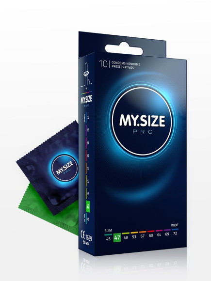 Презервативы MY.SIZE размер 47 - 10 шт. Презервативы MY.SIZE размер 47 - 10 шт.