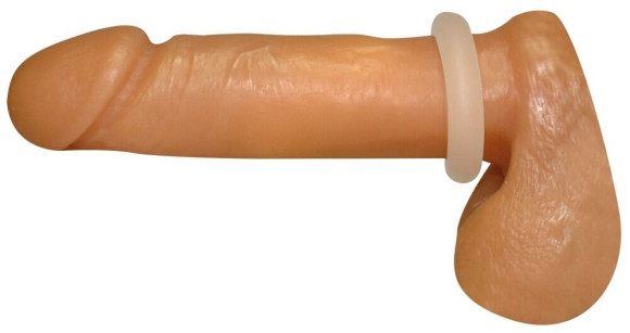 Прозрачное гладкое кольцо Stretchy Cockring Прозрачное гладкое кольцо Stretchy Cockring