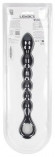 Черная силиконовая цепочка Beaded Snake Silicone Anal Probe with Loop - 26 см. Черная силиконовая цепочка Beaded Snake Silicone Anal Probe with Loop - 26 см.