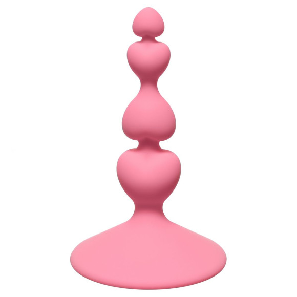 Розовая анальная пробка Sweetheart Plug Pink - 10 см. Розовая анальная пробка Sweetheart Plug Pink - 10 см.