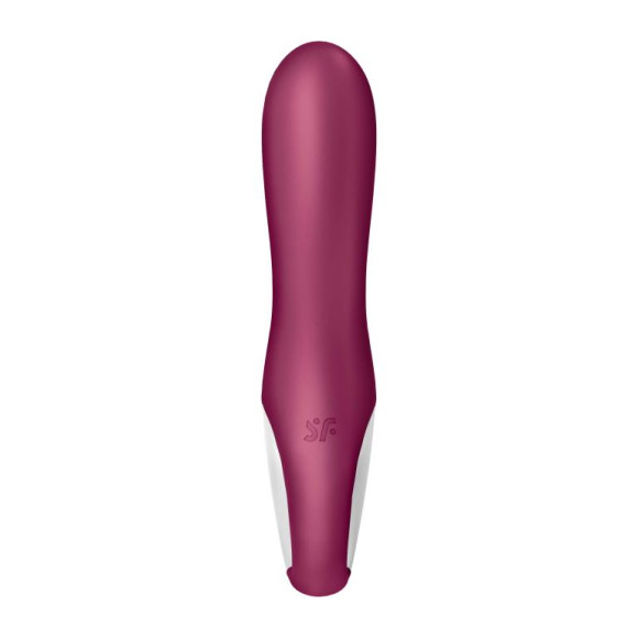 Малиновый вибратор-кролик Hot Bunny с функцией нагрева - 17,5 см. Малиновый вибратор-кролик Hot Bunny с функцией нагрева - 17,5 см.