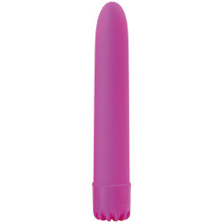 Пурпурный классический вибратор CLASSIC VIBE PURPLE LARGE - 20 см.