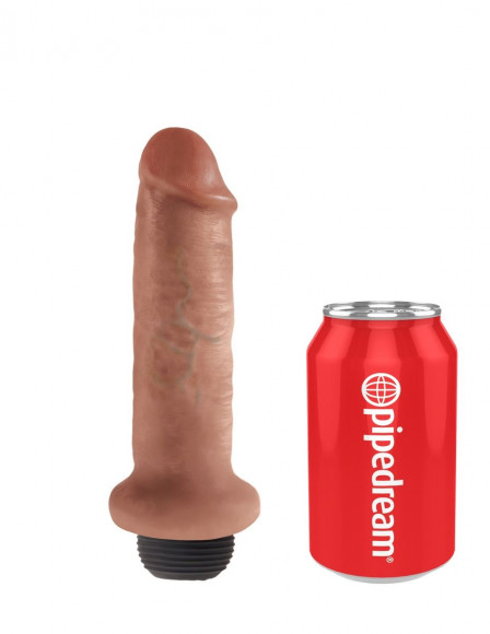 Кофейный фаллоимитатор с имитацией семяизвержения 6 Squirting Cock - 17,8 см. Кофейный фаллоимитатор с имитацией семяизвержения 6 Squirting Cock - 17,8 см.