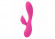 Розовый вибромассажер Lyla 6x Rabbit-Style со стимуляцией клитора - 17,8 см.